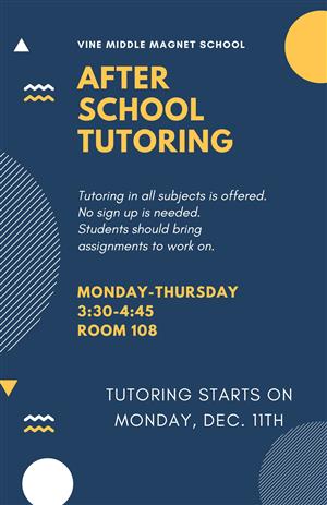 After School Tutoring